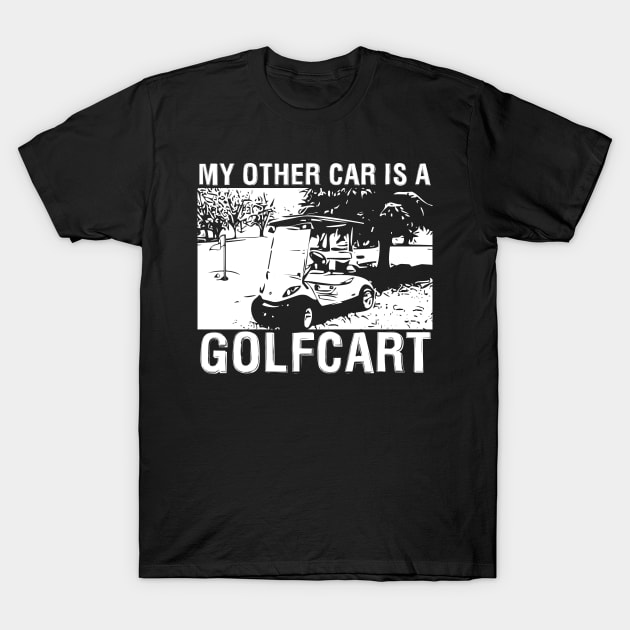 Golfcart T-Shirt by golf365